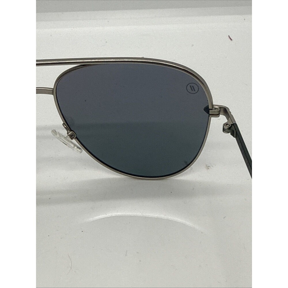 Blenders Shadow Zero Gravity Silver/Purple Pol Aviator Sunglasses 60-16-146 - Picture 8 of 10